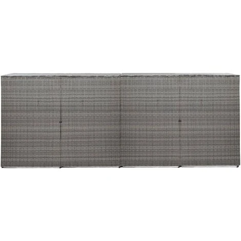 NOVA SPAZZATUA COVEROINE SEUX À POLYRATTAN 305X78X120 CM Diverses Couleurs Couleur : Anthracite – Image 3