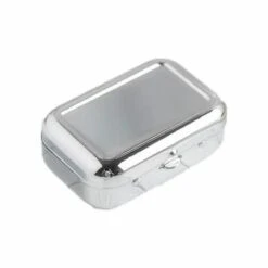 REGALI Cendrier De Poche, Cendrier De Poche En Métal Cendrier De Poche En Fer Blanc Cendrier De Poche Carré En Acier Inoxydable