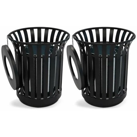 MOB EVENT PRO 2 Poubelles D'extérieur 31 L En Acier – Image 2