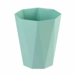 EINEMGELD Poubelle De Bureau En Plastique - Corbeille à Papier Pour La Cuisine, Le Bureau Ou Pour La Cuisine Et Le Bureau (vert, Grand)