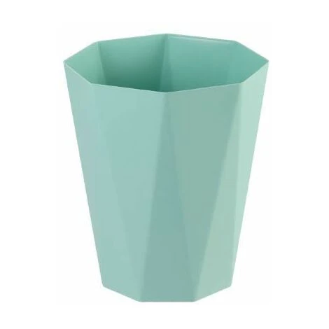 EINEMGELD Poubelle De Bureau En Plastique - Corbeille à Papier Pour La Cuisine, Le Bureau Ou Pour La Cuisine Et Le Bureau (vert, Grand)