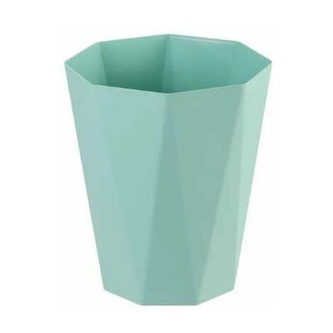 EINEMGELD Poubelle De Bureau En Plastique - Corbeille à Papier Pour La Cuisine, Le Bureau Ou Pour La Cuisine Et Le Bureau (vert, Grand) – Image 3