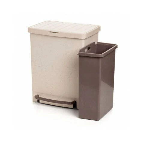 PLASTICOS TATAY Poubelle De Tri Sélectif 17 L. + 8 L. Ecohome | Tatay – Image 2