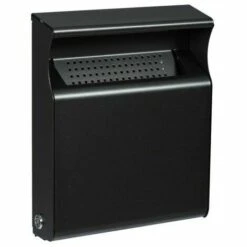 ROSSIGNOL PROFESSIONNEL SAS Cendrier Mural Exterieur Aciermanganese 1 L - 282 X 150 X 60 Mm