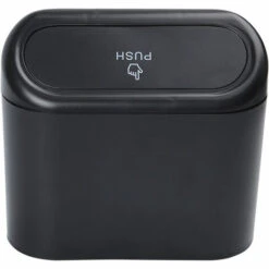 ILOVEMILAN Poubelle, Accessoires Mini Tesla Modèle 3/Y/S/X, Boîte De Rangement Pour Poubelle De Voiture, Poubelle De Voiture étanche Avec Couvercle, Poubelle, Poubelle De Voiture, Poubelle Pour Tesla