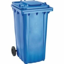 OI Bac Poubelle WAVE 240-l Plastique Bleu