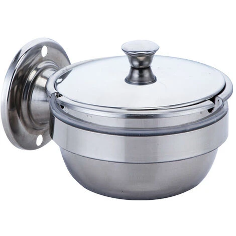 CARILLONSàVENT Carivent Cendrier Mural Exterieur Acier Inoxydable Cendrier De Sécurité Pour La Restauration La Maison Cendrier Coupe-Vent Et Cendrier à Support