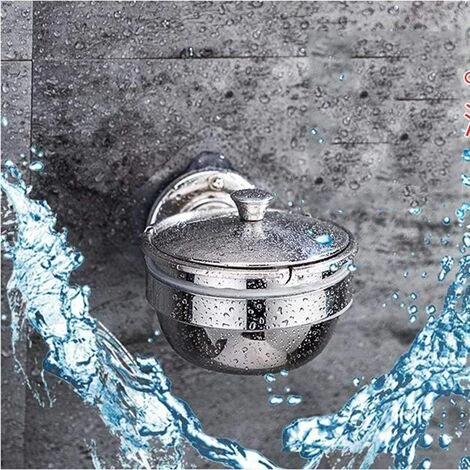 Cendrier Mural Exterieur Acier Inoxydable Cendrier De Sécurité Pour La Restauration La Maison Cendrier Coupe-Vent Et Cendrier à Support 56Vingt – Image 4