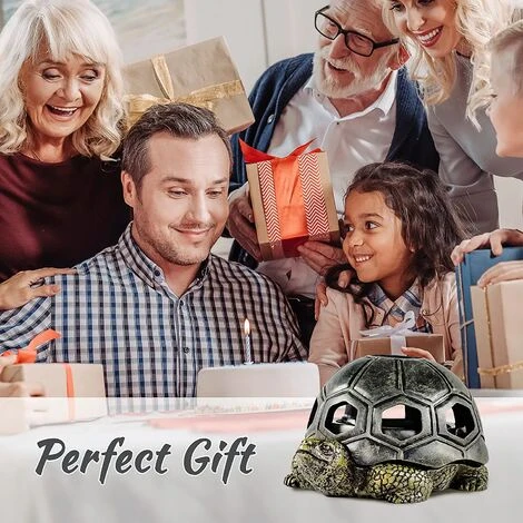 PERLE RARE Décoration Artisanale Cendrier Tortue Créative – Image 5