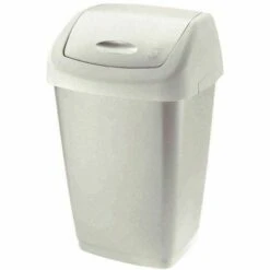 BRICOMARTEAU Corbeille à Papier Tontarelli 50 L (40 X 32 X 65 Cm)