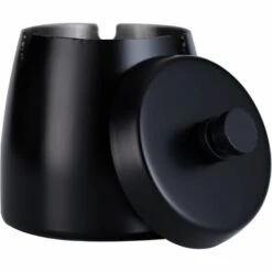 PERLE RARE Petit Cendrier D'extérieur Avec Couvercle Pour Cigarette, Cendrier En Acier Inoxydable Sans Fumée, Cendriers Coupe-vent Anti-odeurs Pour Terrasse Extérieure, Bureau à Domicile, Cendriers De Voiture Sans Odeur (3,15"x2,68"x3,0")