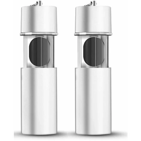ENLENK Cendrier Portable, Cendrier De Poche Anti Odeur,cendrier De Poche,Cendrier Avec Porte-clés,Mini Acier Inoxydable Cendrier Pour Poche Extérieure(Argent, 2 Pièces)