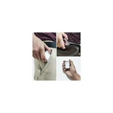 QERSTA Cendrier Portable Cendrier De Poche En Acier Inoxydable Mini Cendrier Avec Couvercle Cigarette Cendrier Conteneur Pour Fumer Voyage En Plein Air – Image 4