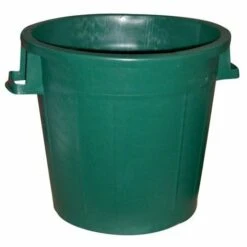 EDA - Poubelle D'extérieur Sans Couvercle - 50 L - Vert