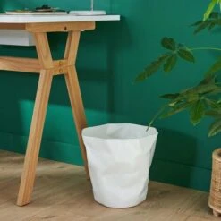 MOB-IN Poubelle Blanche 16 Litres HOOK - Blanc